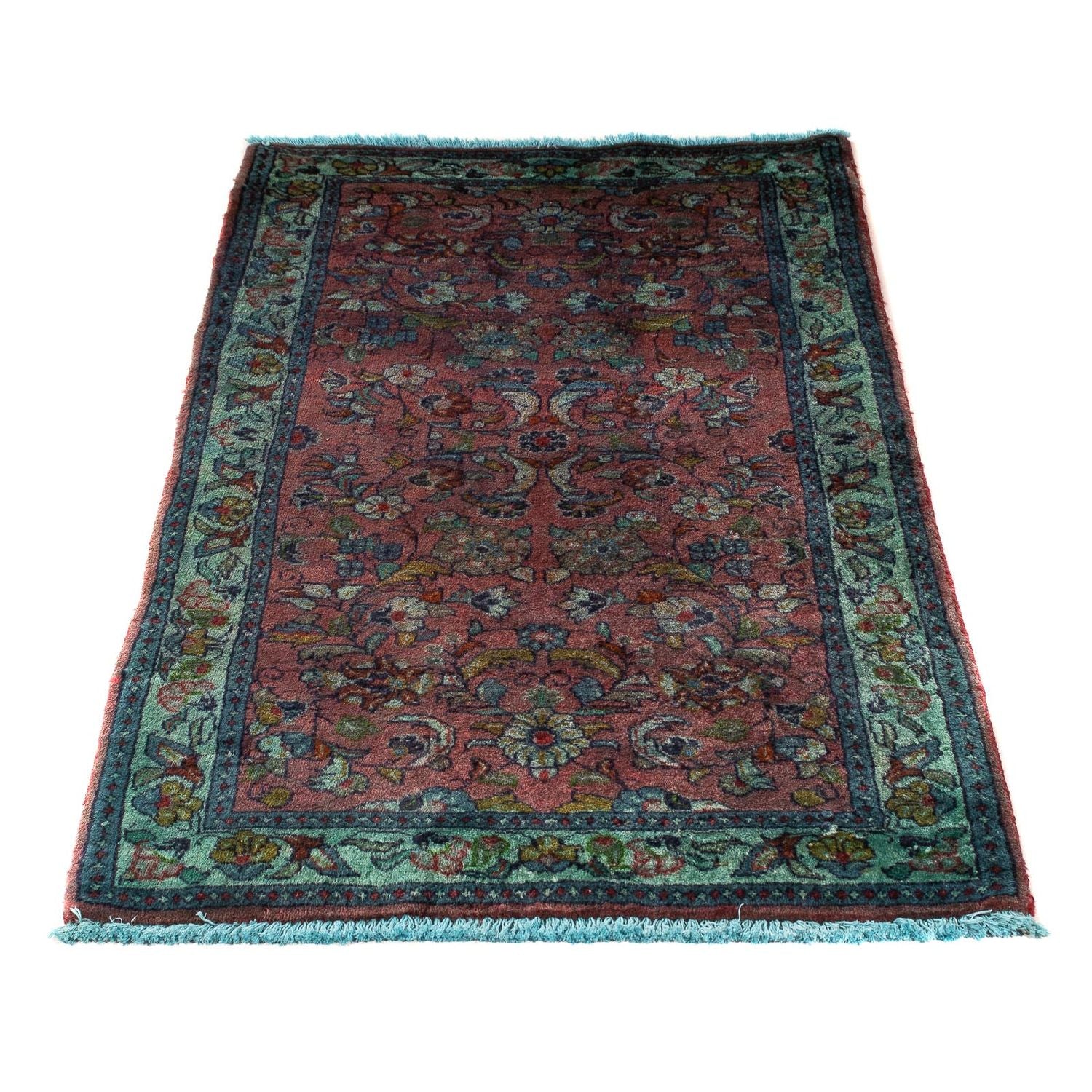 Persisk tæppe - Classic - 165 x 122 cm - lyseblå