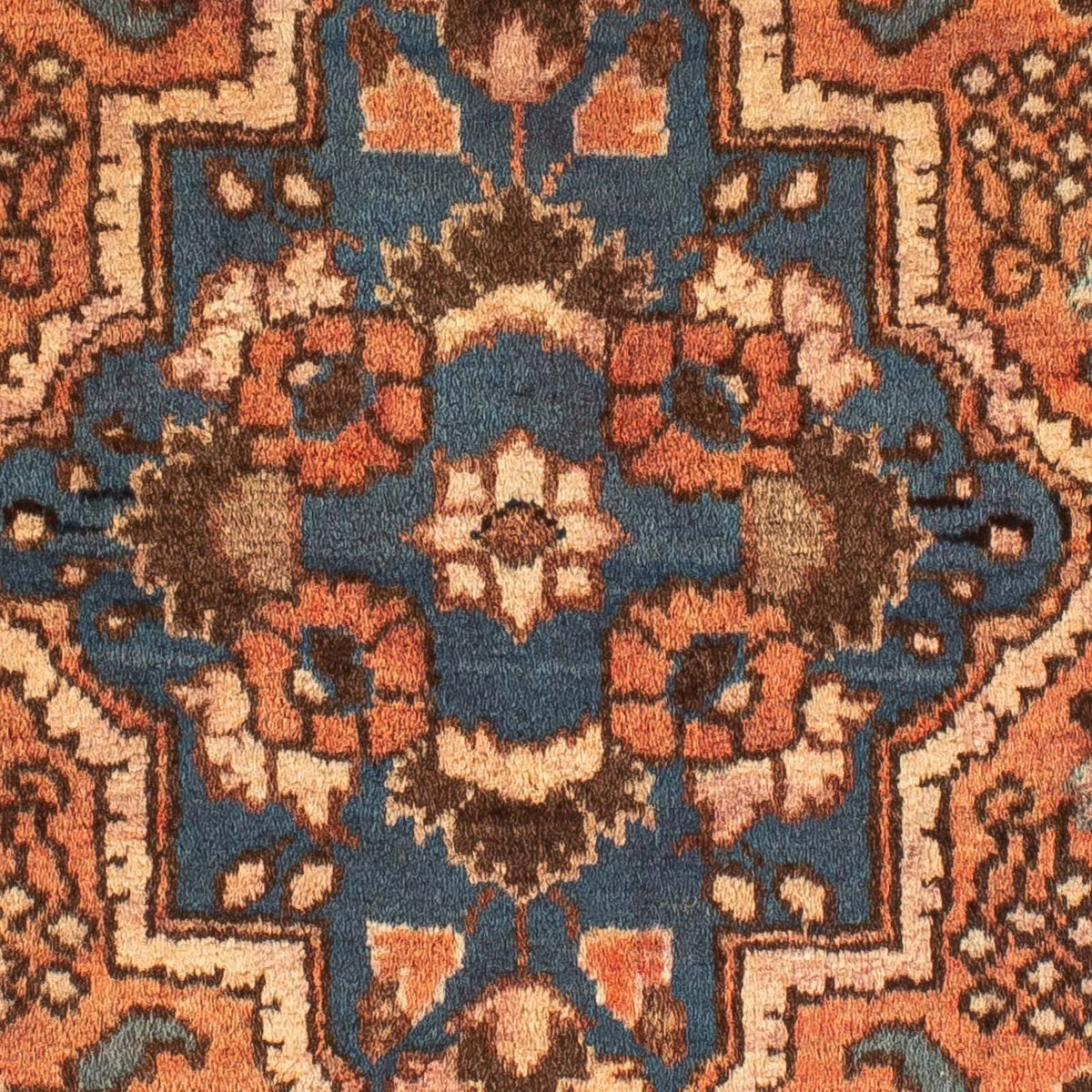 Persisk tæppe - Classic - 124 x 67 cm - rust