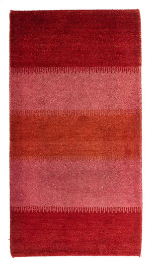 Gabbeh-tæppe - Indus - 136 x 71 cm - flerfarvet