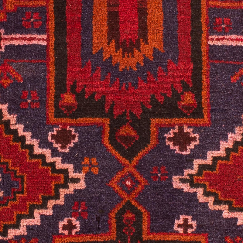 Baluch-tæppe - 125 x 87 cm - mørkerød
