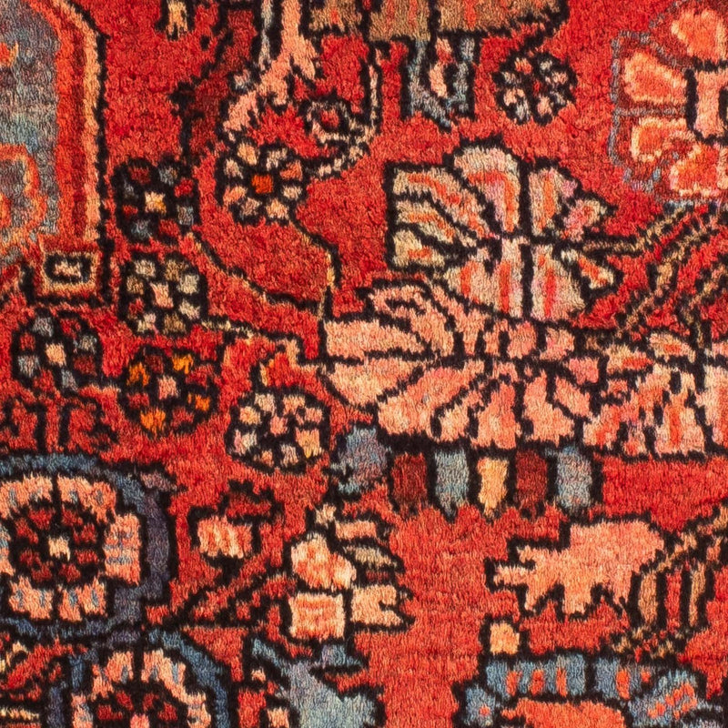 Persisk tæppe - Nomadisk - 115 x 89 cm - rød