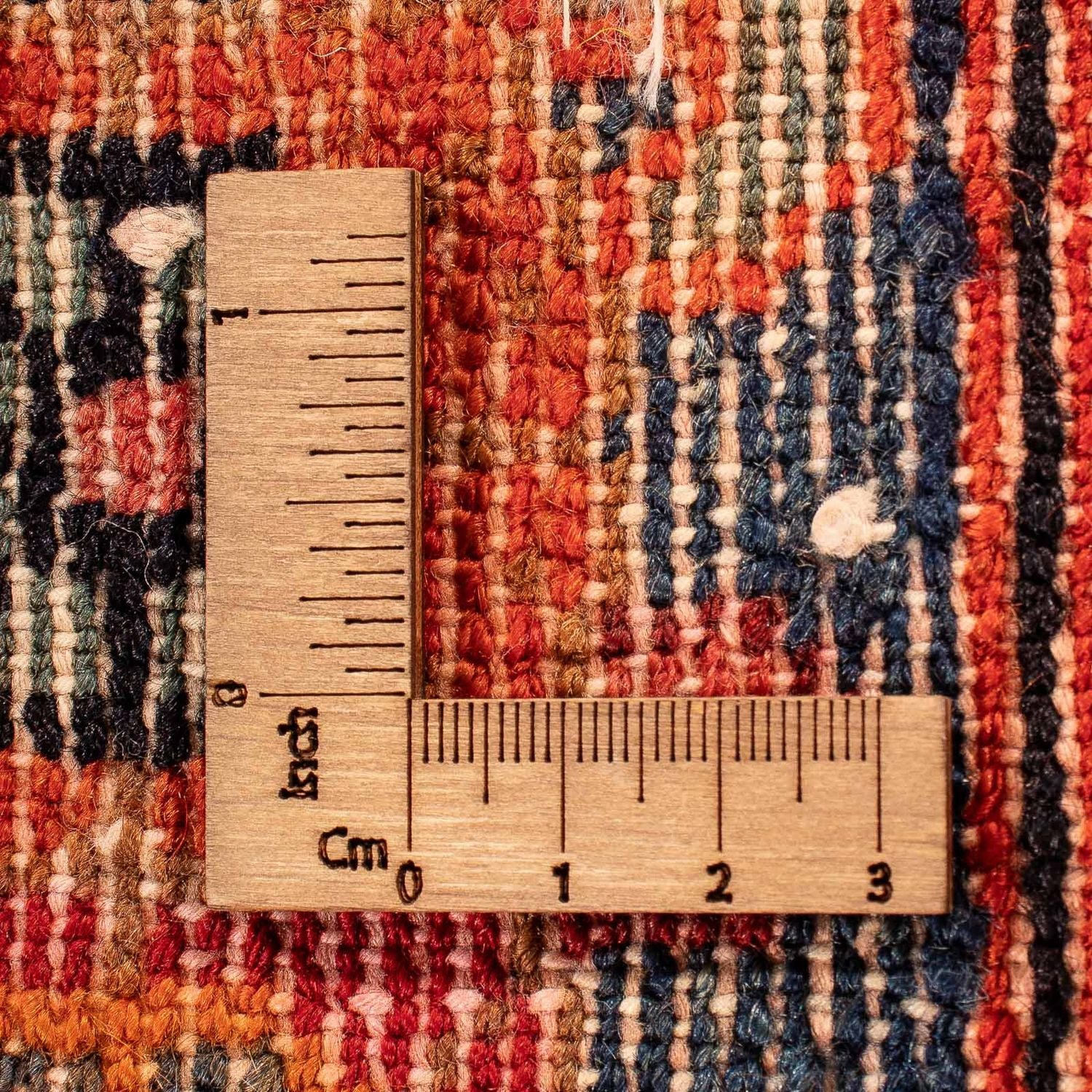 Persisk tæppe - Nomadisk - 115 x 89 cm - rød