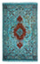 Persisk tæppe - Tabriz - Royal - 124 x 77 cm - turkis