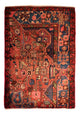 Nahavand Tæppe 122x88cm - Persisk tæppe