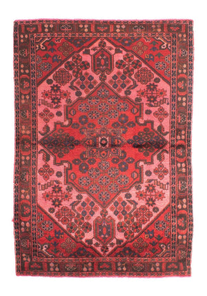 Persisk tæppe - Nomadisk - 162 x 112 cm - lysrød
