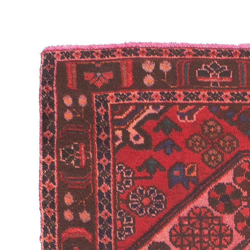 Persisk tæppe - Nomadisk - 162 x 112 cm - lysrød