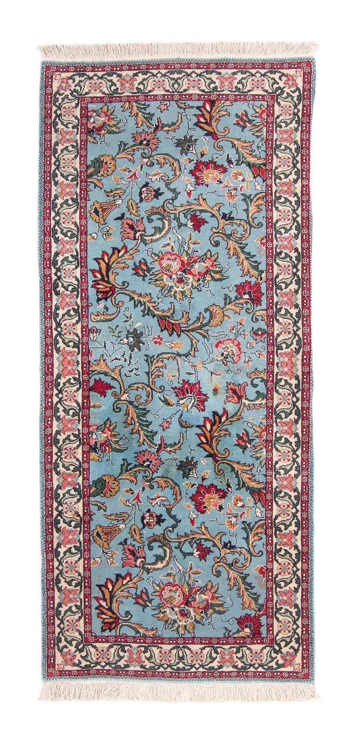 Orientalsk tæppe - Indus - 194 x 81 cm - lyseblå