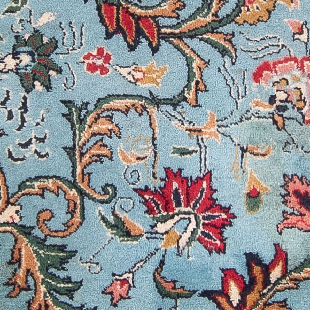 Orientalsk tæppe - Indus - 194 x 81 cm - lyseblå