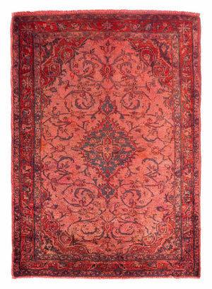 Persisk tæppe - Classic - 116 x 72 cm - lysrød
