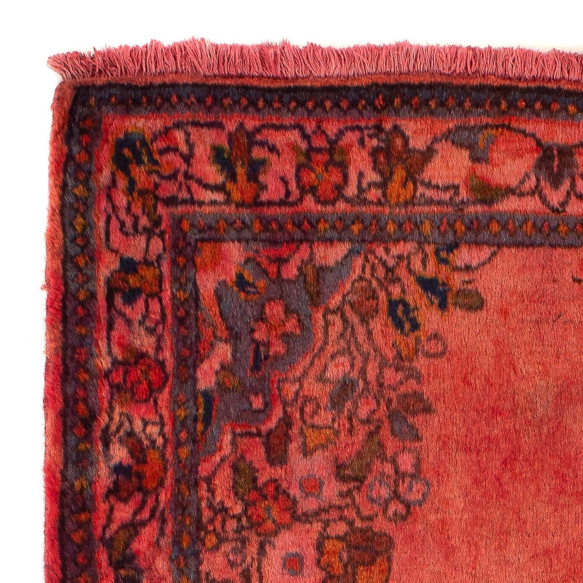 Persisk tæppe - Classic - 148 x 65 cm - mørkerød