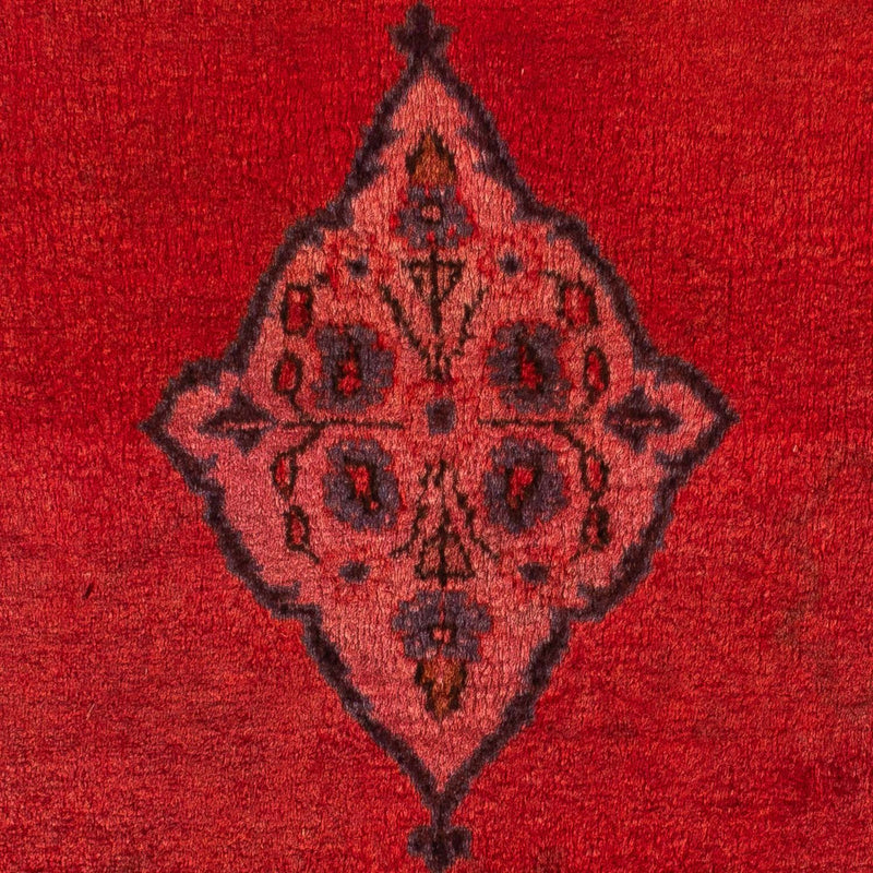 Persisk tæppe - Classic - 124 x 63 cm - mørkerød