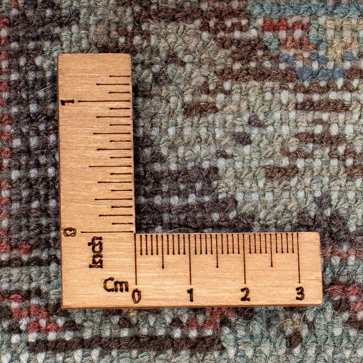 Persisk tæppe - Nomadisk firkantet  - 108 x 101 cm - flerfarvet