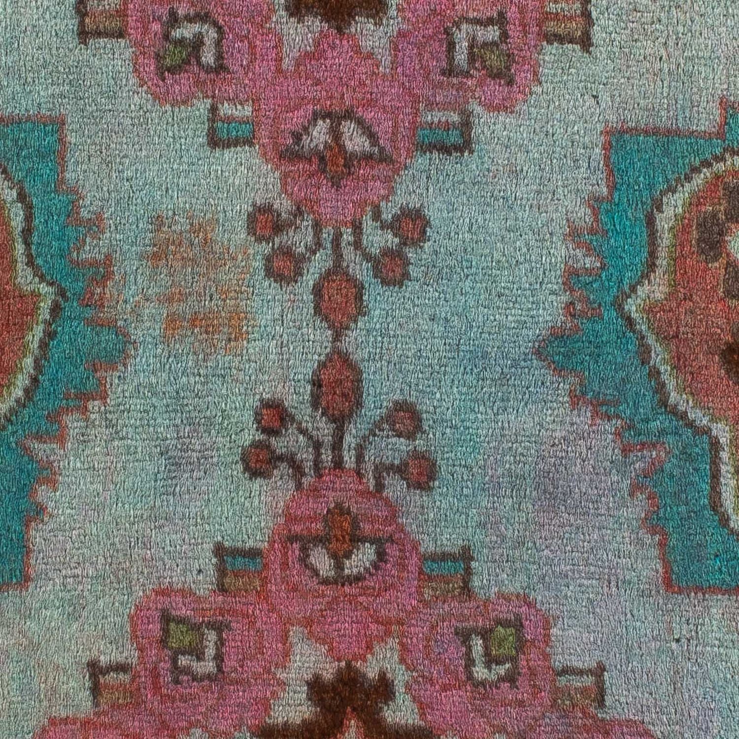 Persisk tæppe - Nomadisk - 125 x 75 cm - lyseblå