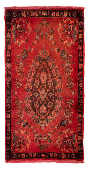Persisk tæppe - Classic - 144 x 75 cm - mørkerød