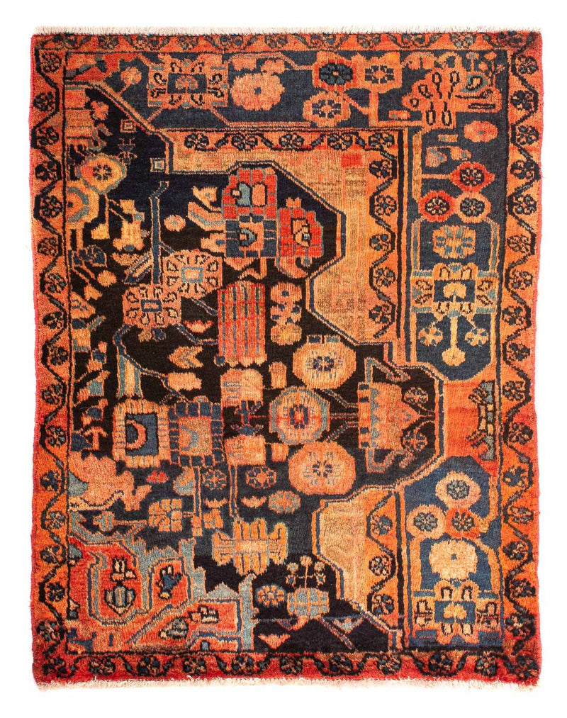 Persisk tæppe - Nomadisk - 110 x 83 cm - flerfarvet