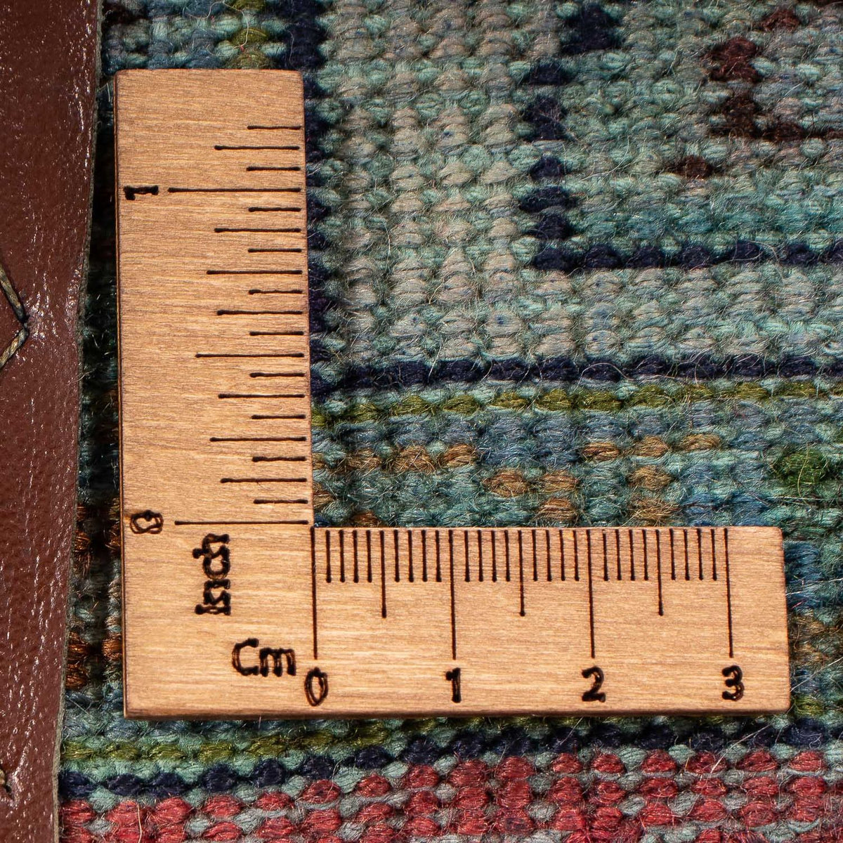 Persisk tæppe - Classic firkantet  - 105 x 104 cm - lyseblå