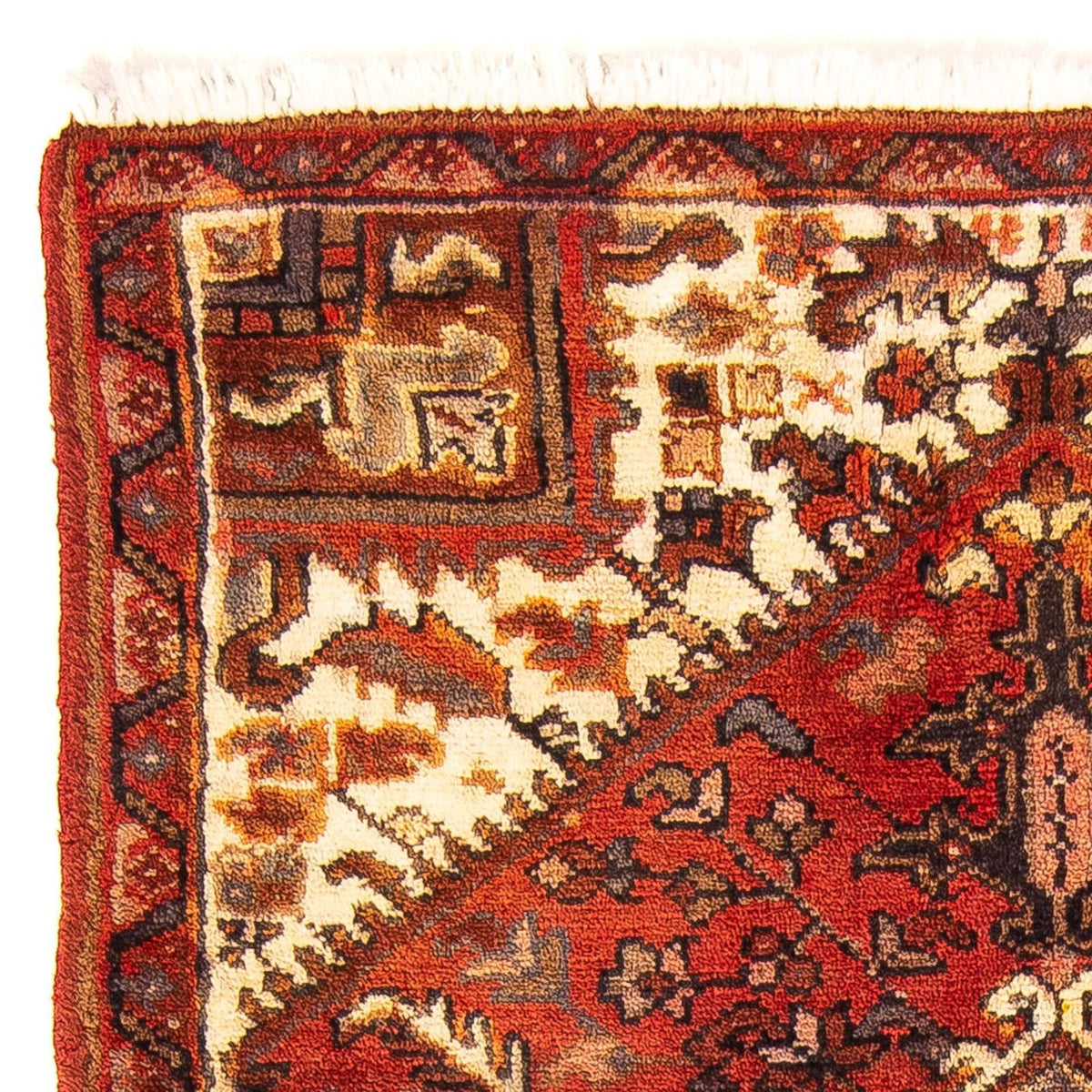 Persisk tæppe - Nomadisk - 132 x 84 cm - rust