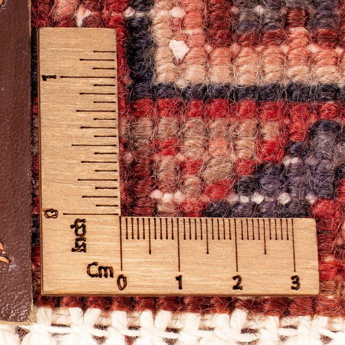 Persisk tæppe - Nomadisk - 132 x 84 cm - rust