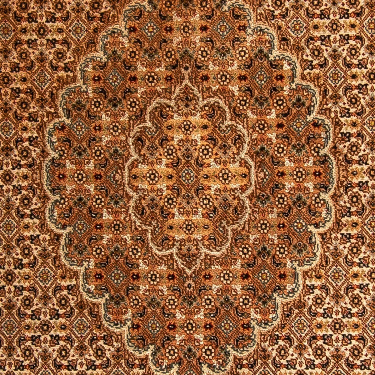 Persisk tæppe - Tabriz - Royal - 158 x 102 cm - lys brun