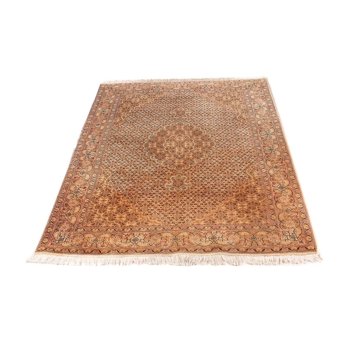 Persisk tæppe - Tabriz - Royal - 158 x 102 cm - lys brun