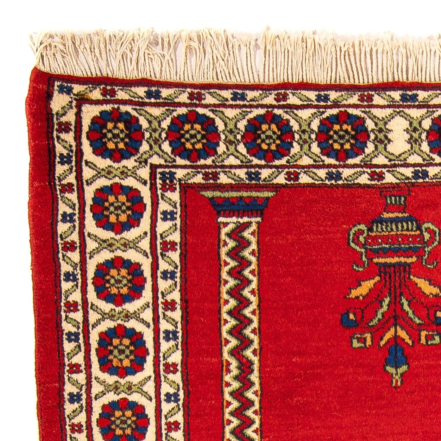 Afghansk tæppe - Bukhara - 158 x 94 cm - mørkerød