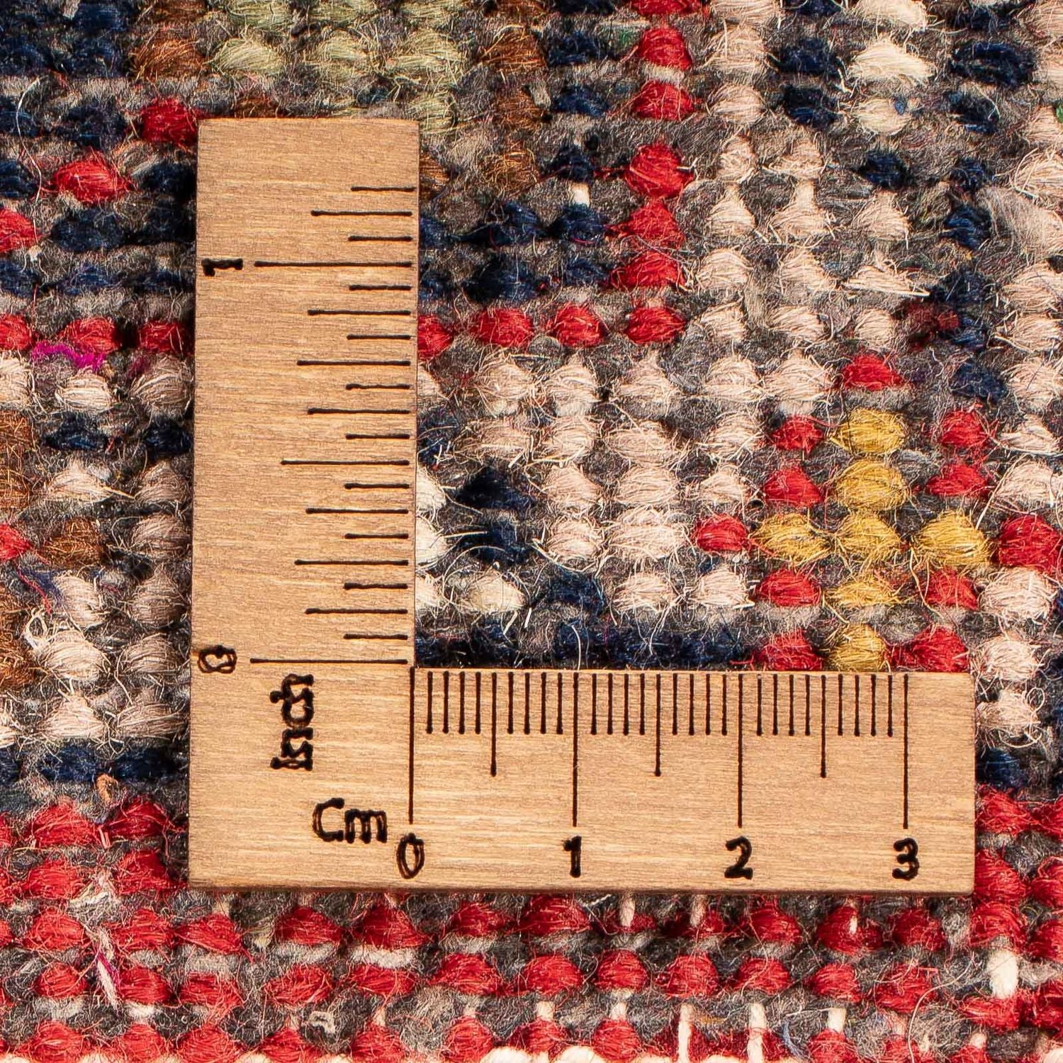 Orientalsk tæppe - Indus - 145 x 73 cm - mørkerød