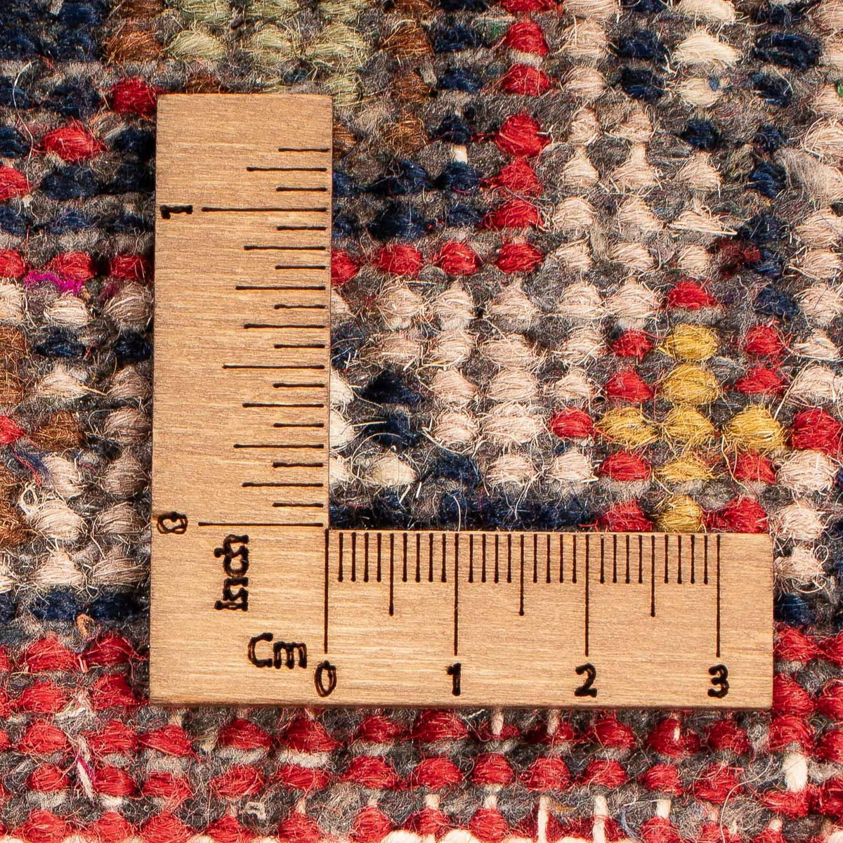 Orientalsk tæppe - Indus - 145 x 73 cm - mørkerød