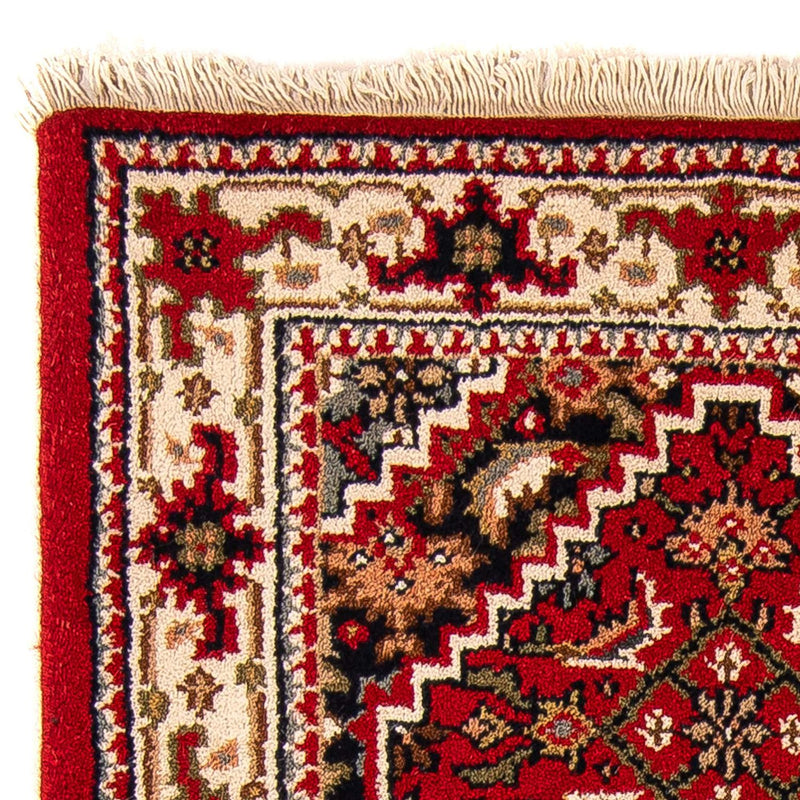 Orientalsk tæppe - Bijar - Indus - 141 x 71 cm - mørkerød