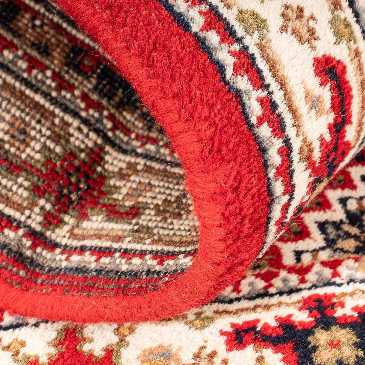 Orientalsk tæppe - Bijar - Indus - 141 x 71 cm - mørkerød