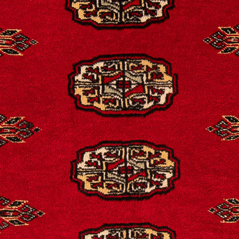Pakistan Tæppe - 123 x 80 cm - mørkerød