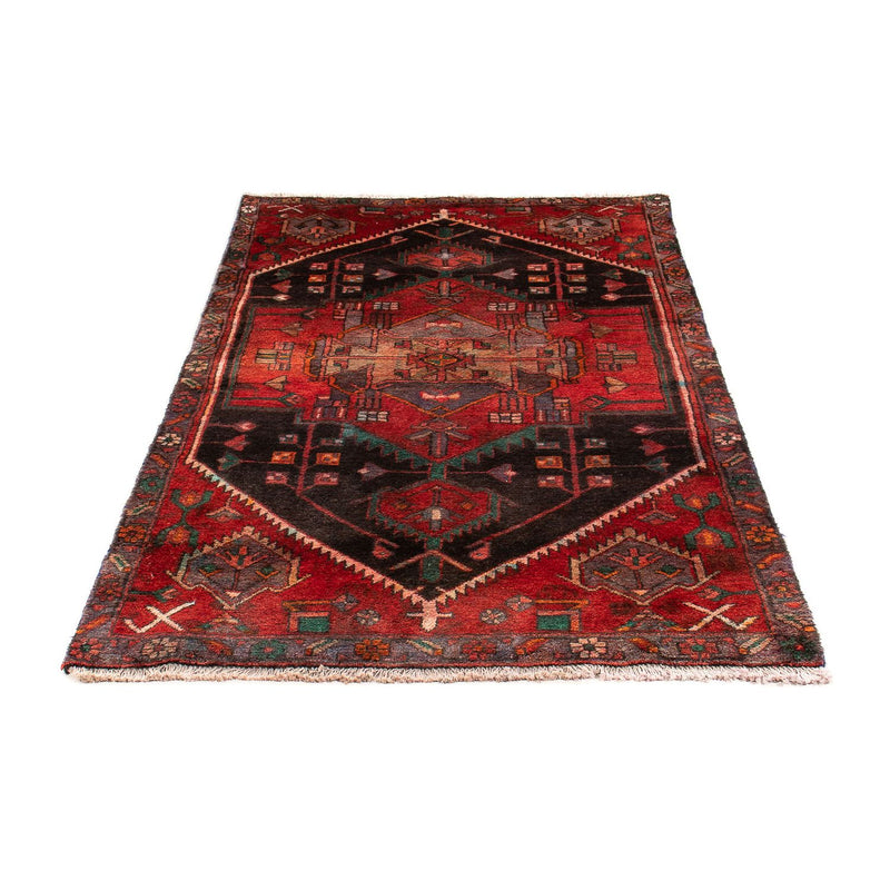 Persisk tæppe - Nomadisk - 177 x 108 cm - mørkerød