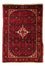Persisk tæppe - Nomadisk - 159 x 113 cm - mørkerød