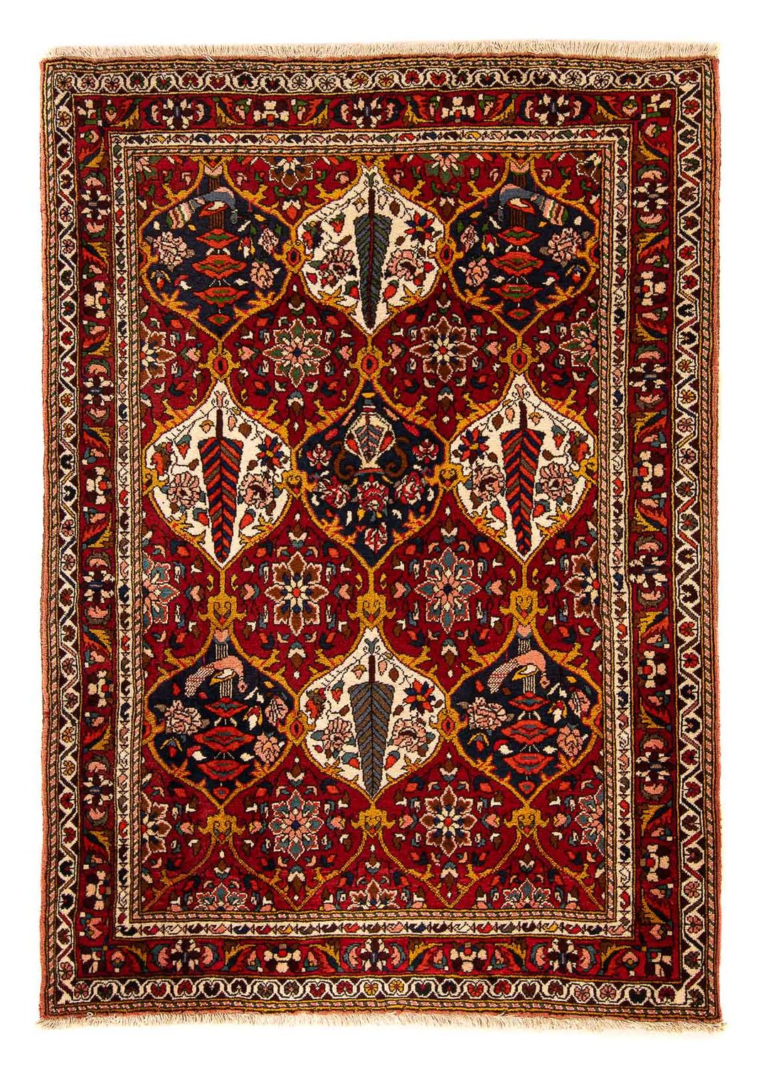 Persisk tæppe - Nomadisk - 157 x 108 cm - flerfarvet