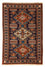 Persisk tæppe - Nomadisk - 170 x 112 cm - mørkeblå