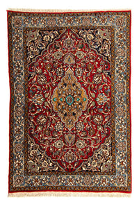 Orientalsk tæppe - Indus - 154 x 103 cm - mørkerød