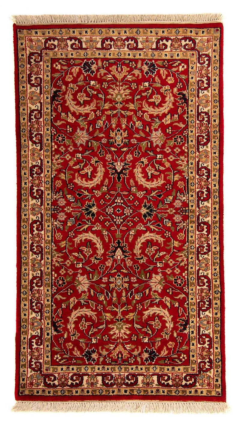 Orientalsk tæppe - Indus - 163 x 90 cm - mørkerød