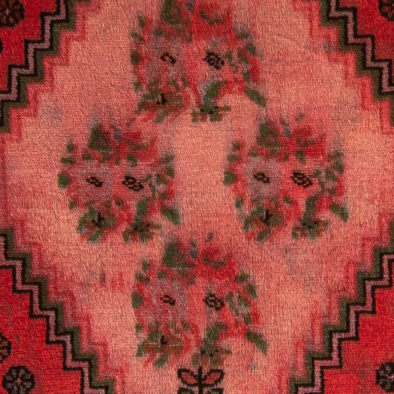 Persisk tæppe - Nomadisk - 150 x 100 cm - mørkerød