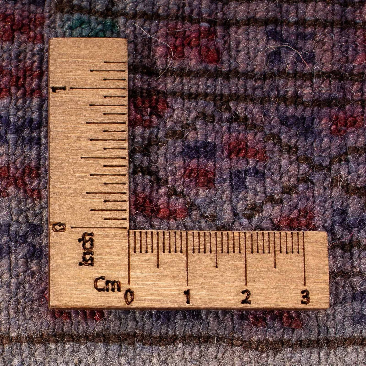 Turkaman-tæppe - 147 x 108 cm - mørkebrun