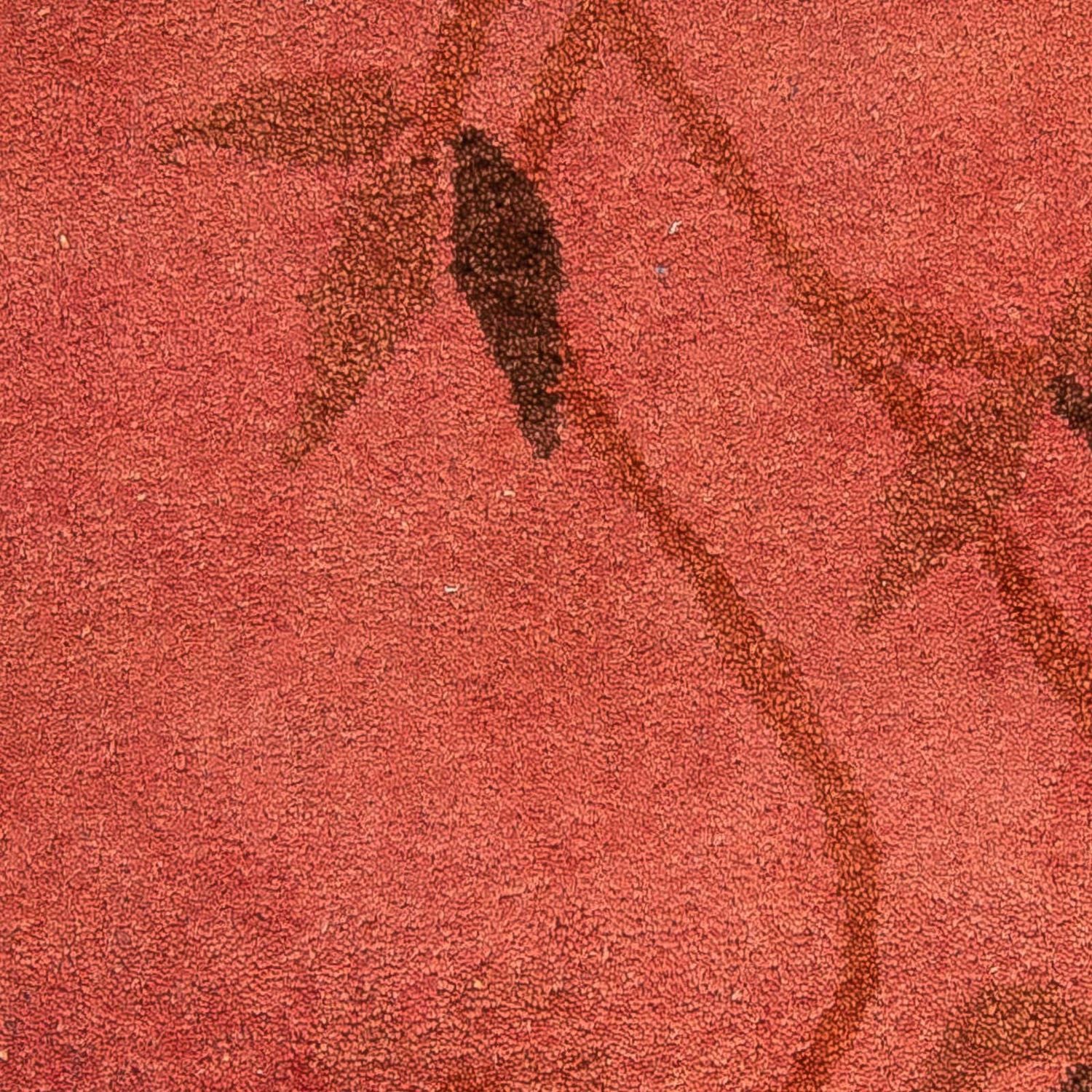 Gabbeh-tæppe - Indus - 165 x 109 cm - lysrød