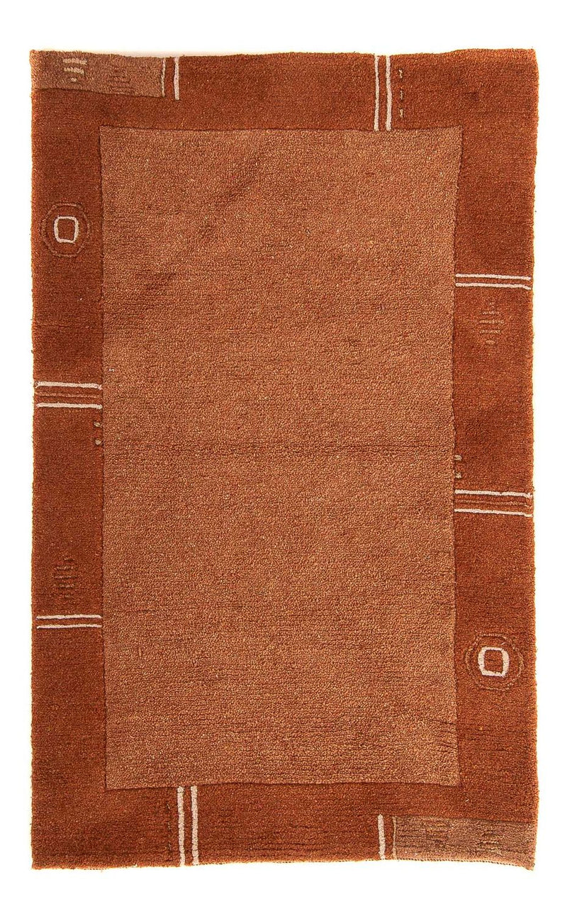 Nepal Tæppe - 156 x 93 cm - brun