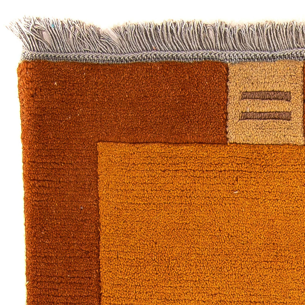 Nepal Tæppe - 142 x 72 cm - orange