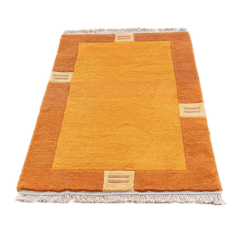 Nepal Tæppe - 142 x 72 cm - orange