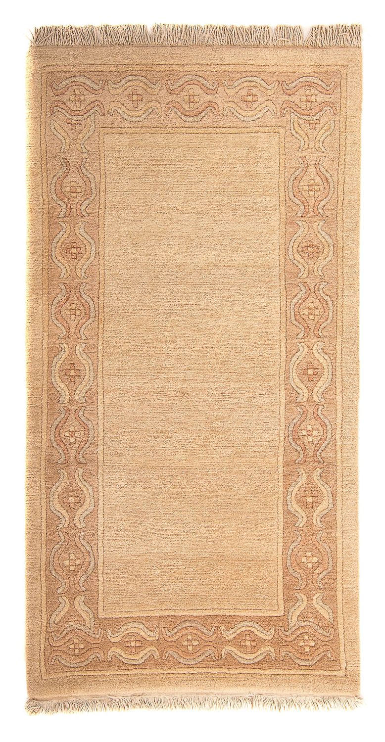 Løber Nepal Tæppe - 176 x 91 cm - beige