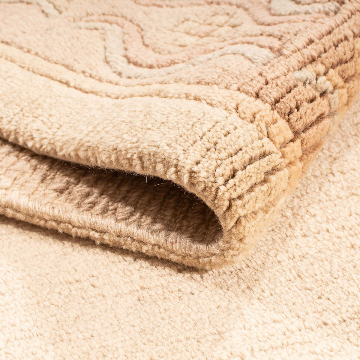 Løber Nepal Tæppe - 176 x 91 cm - beige