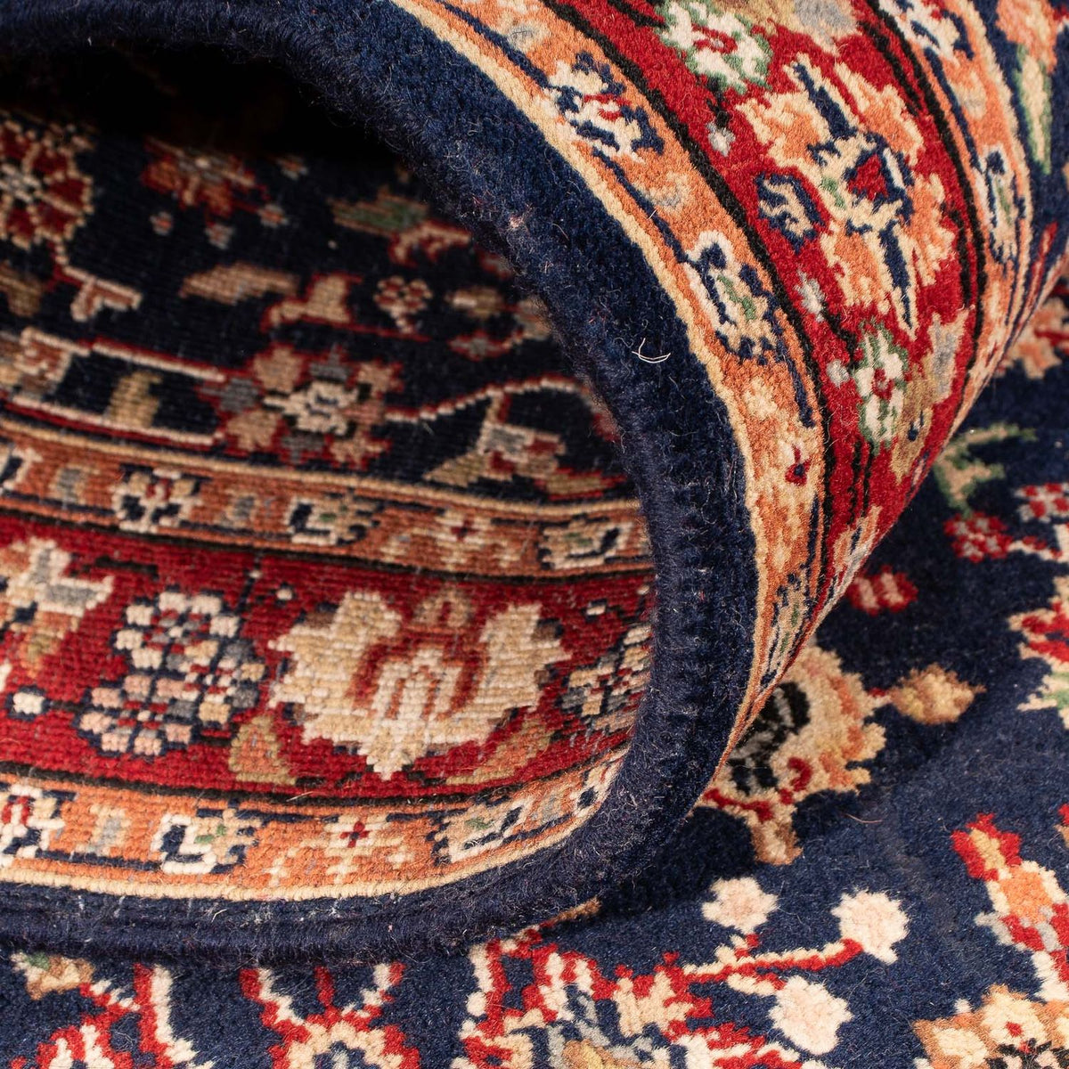 Løber Orientalsk tæppe - Indus - 170 x 85 cm - mørkeblå