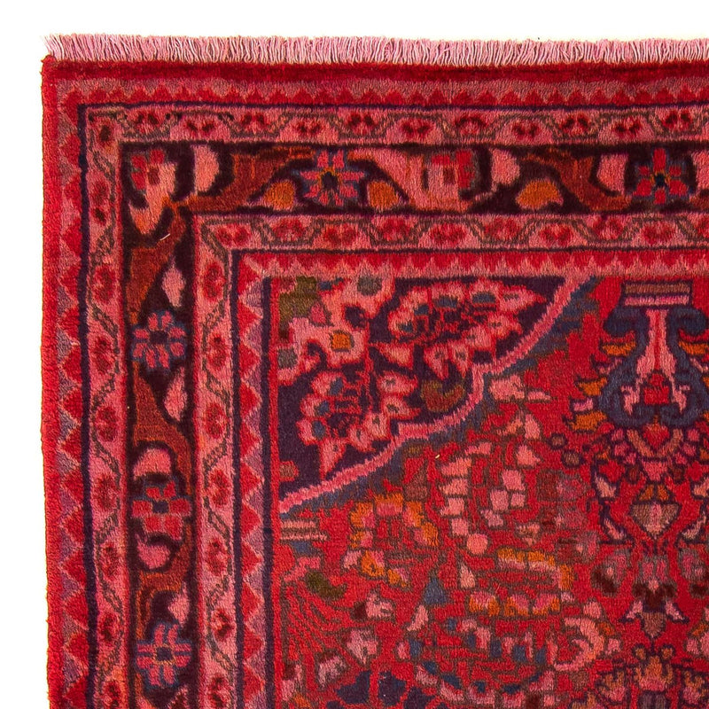 Persisk tæppe - Nomadisk - 170 x 105 cm - mørkerød