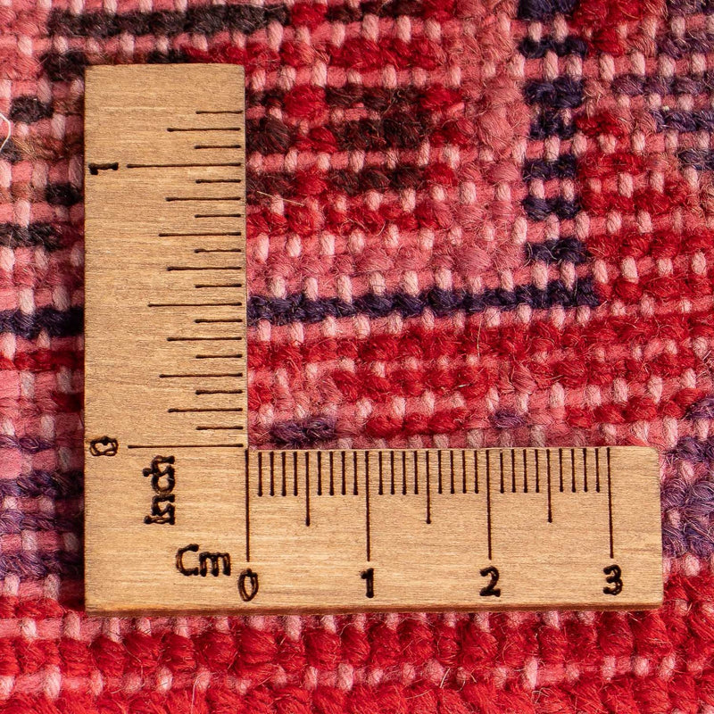 Persisk tæppe - Nomadisk - 170 x 105 cm - mørkerød