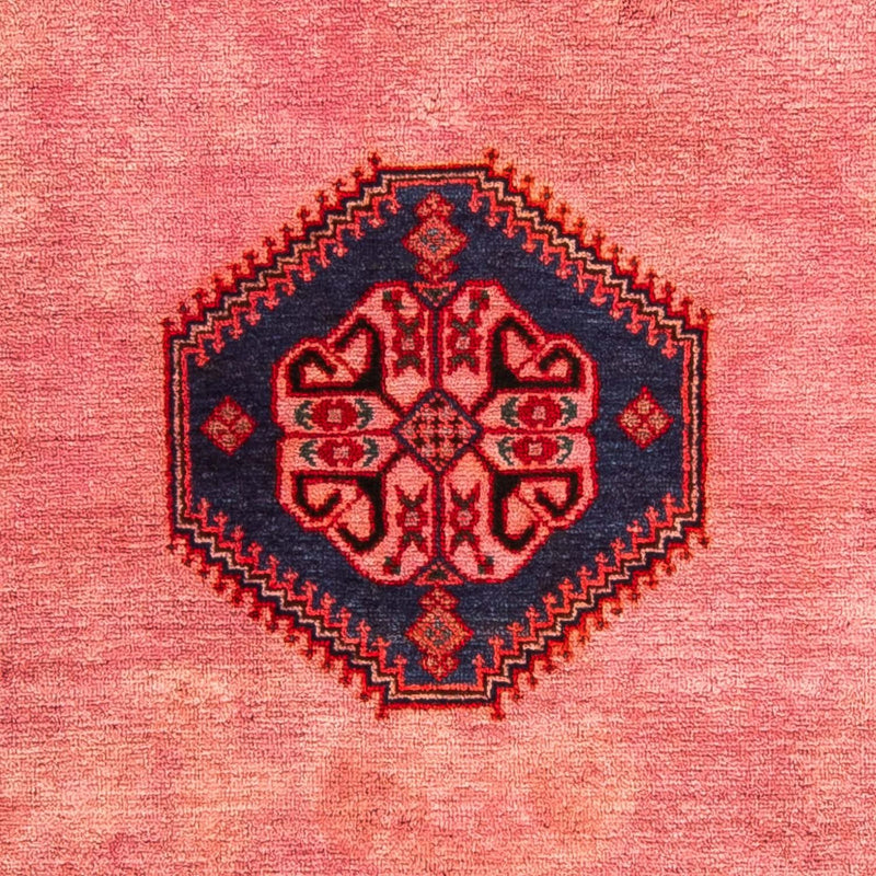 Persisk tæppe - Nomadisk - 155 x 103 cm - lysrød
