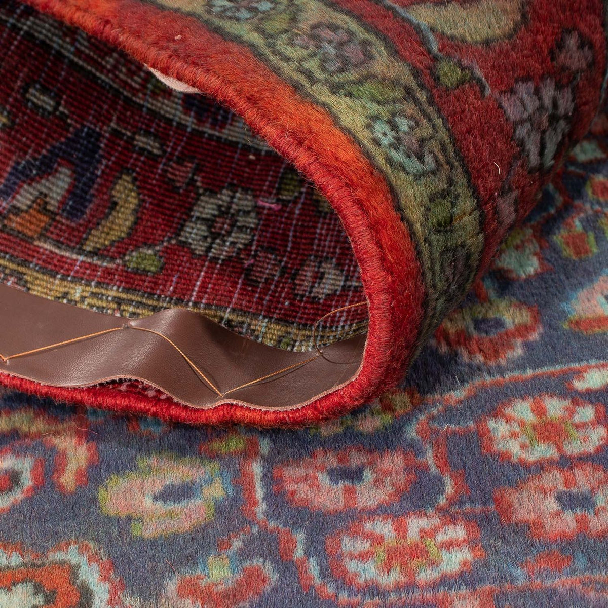 Persisk tæppe - Nomadisk - 137 x 103 cm - mørkeblå