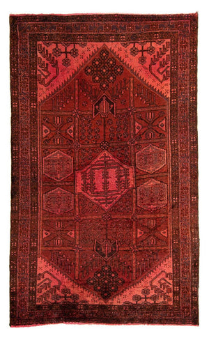 Persisk tæppe - Nomadisk - 170 x 115 cm - lysrød